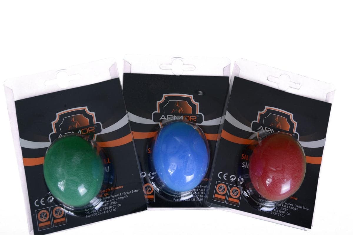 Hemmka Health Silicone Hand Exercise Ball | Grip Strength | Silicone | Green
