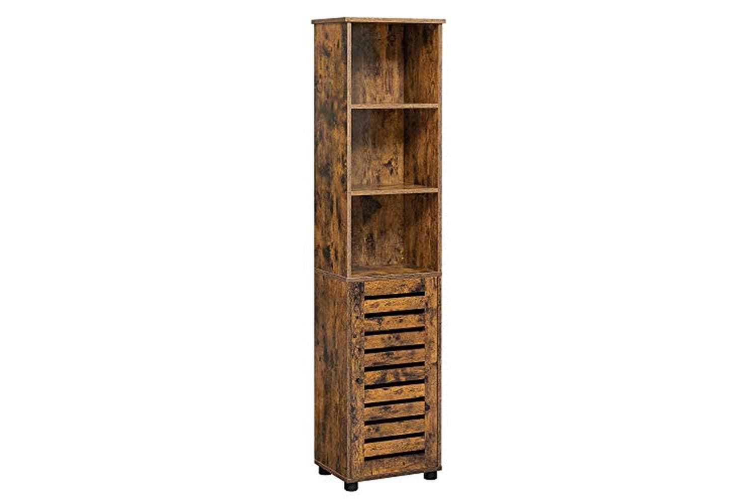 Vasagle Floor Cabinet | Bathroom Storage | Engineered Wood | 40 X 30 X 167 Cm