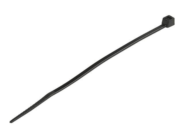 Startech 4"(10cm) Cable Ties, 1/16"(2mm) wide, 7/8"(22mm) Bundle Diameter, 18lb(8kg) Tensile Strength, Nylon Self Locking Zip Ties with Curved Tip, 94