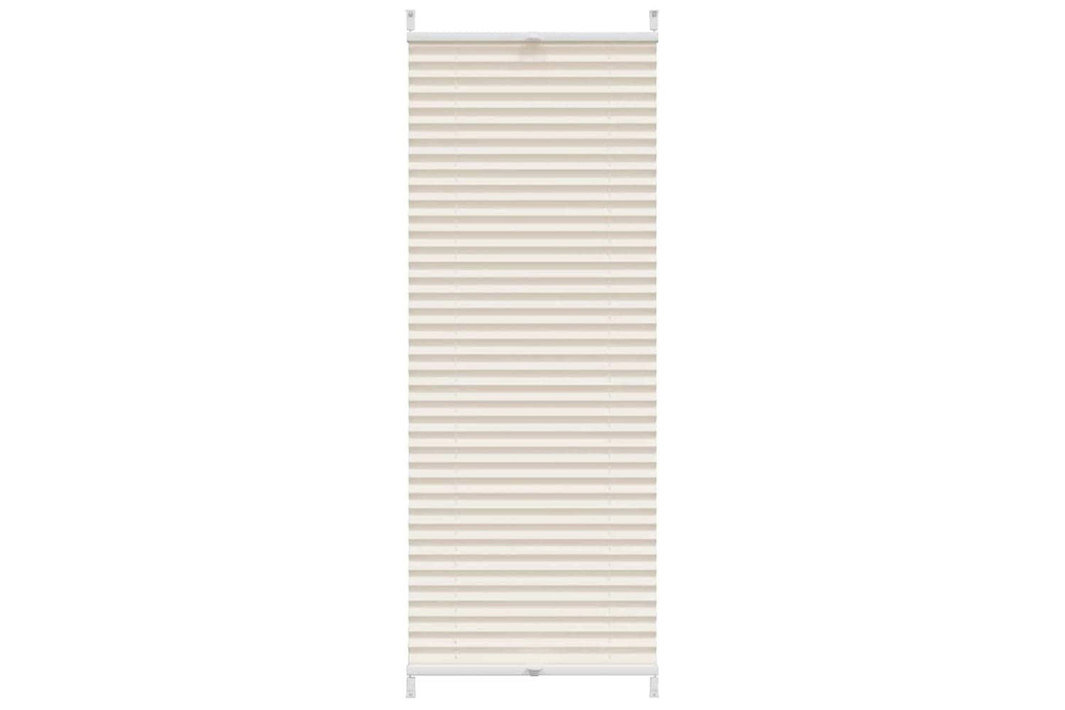 Vidaxl Plisse Blind 40x125cm Cream
