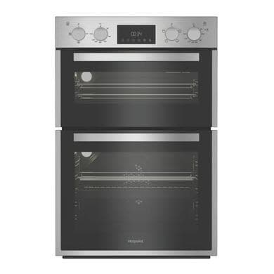 Hotpoint DIH10DIX Built-In Electric Double Oven - Stainless Steel