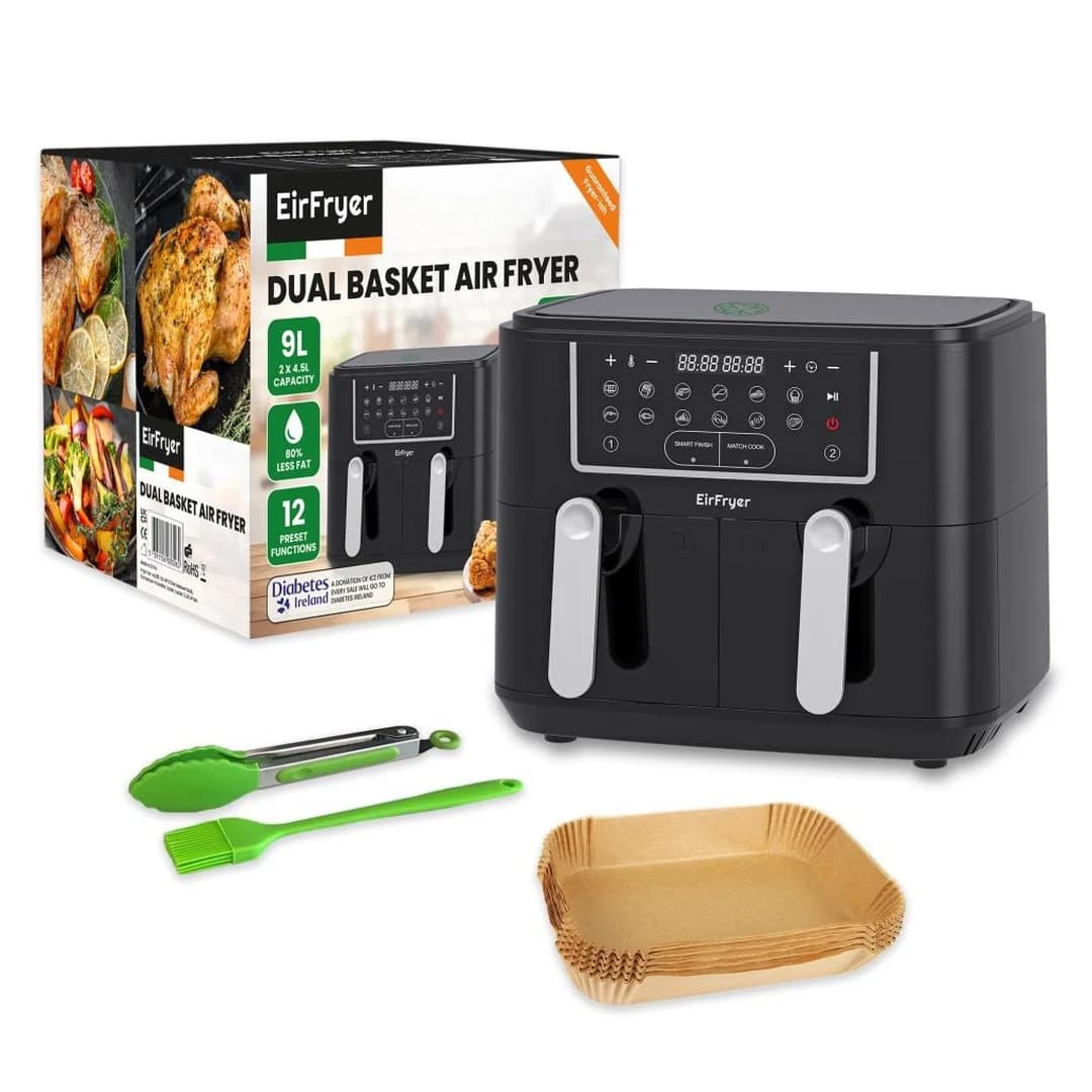 EirFryer Dual Drawer Air Fryer | T-033260