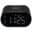 Groov-e Atlas II FM Bluetooth Clock Radio with Wireless Phone Charger | Black