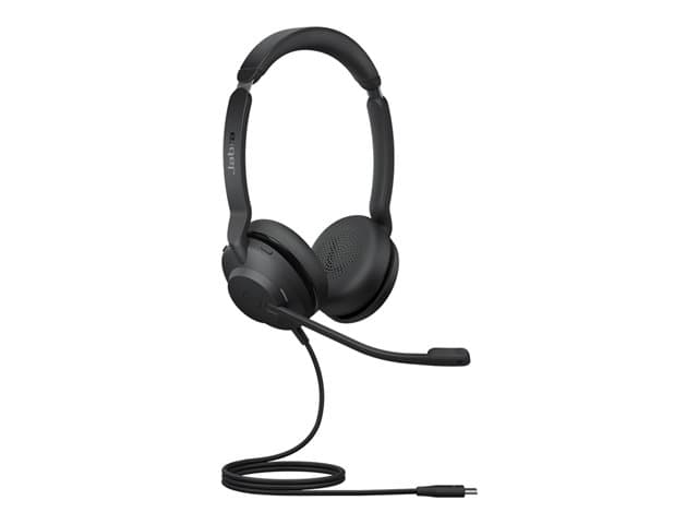 JABRA - Evolve2 30 SE UC Stereo - Headset - on-ear - wired - USB-C, USB-A - noise isolating - UC certified