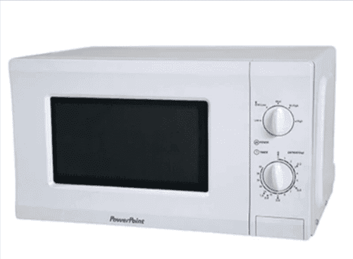 Powerpoint 700W White Microwave | P22720CPMBL