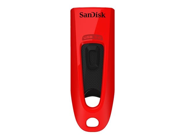 SANDISK - Ultra - USB flash drive - 32 GB - USB 3.0 - red