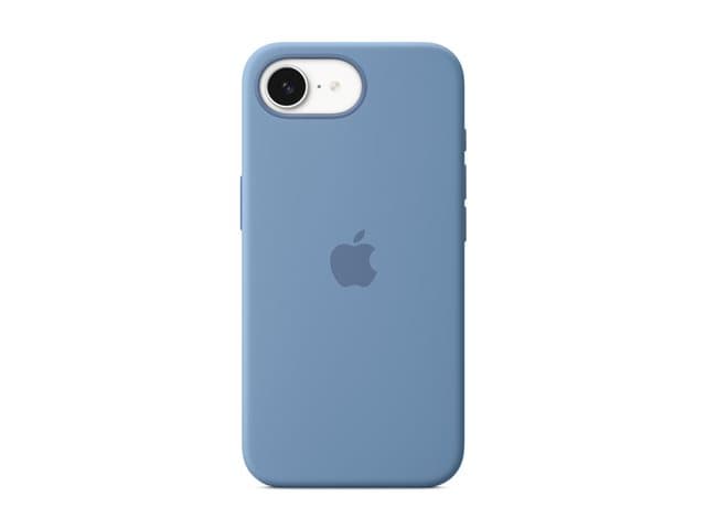 APPLE - Protective cover for mobile phone - silicone - winter blue - for iPhone 16e