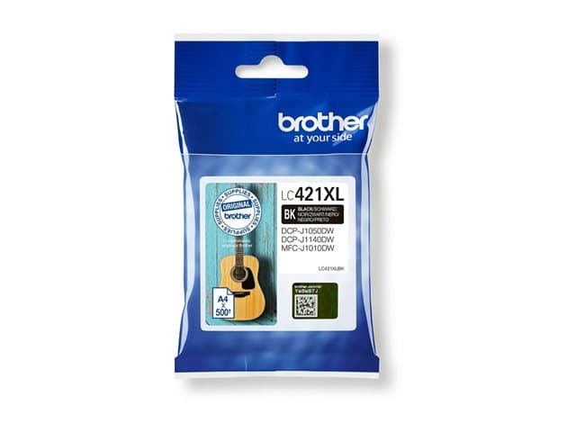 BROTHER - LC421XLBK - High Yield - black - original - ink cartridge