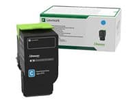 LEXMARK - cyan - original - toner cartridge - LCCP, LRP