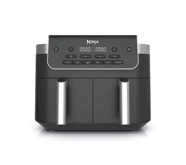 NINJA 6-in-1 DualZone DZ801UK 7.6L Air Fryer – Grey