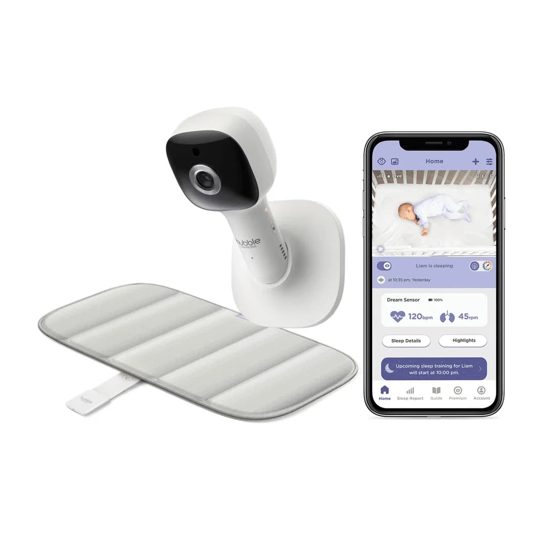 Hubble Dream+ Sensor Mat & Digital Video Baby Monitor