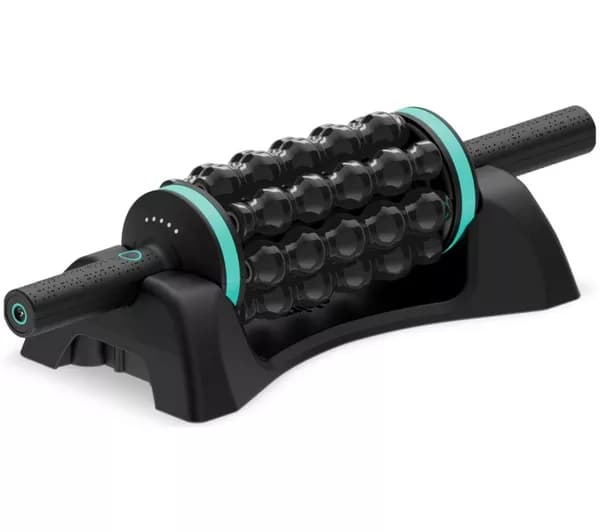 CHIRP R-RPM-7-BK-R Rolling Powered Percussion Massager & Hands-Free Base - Black