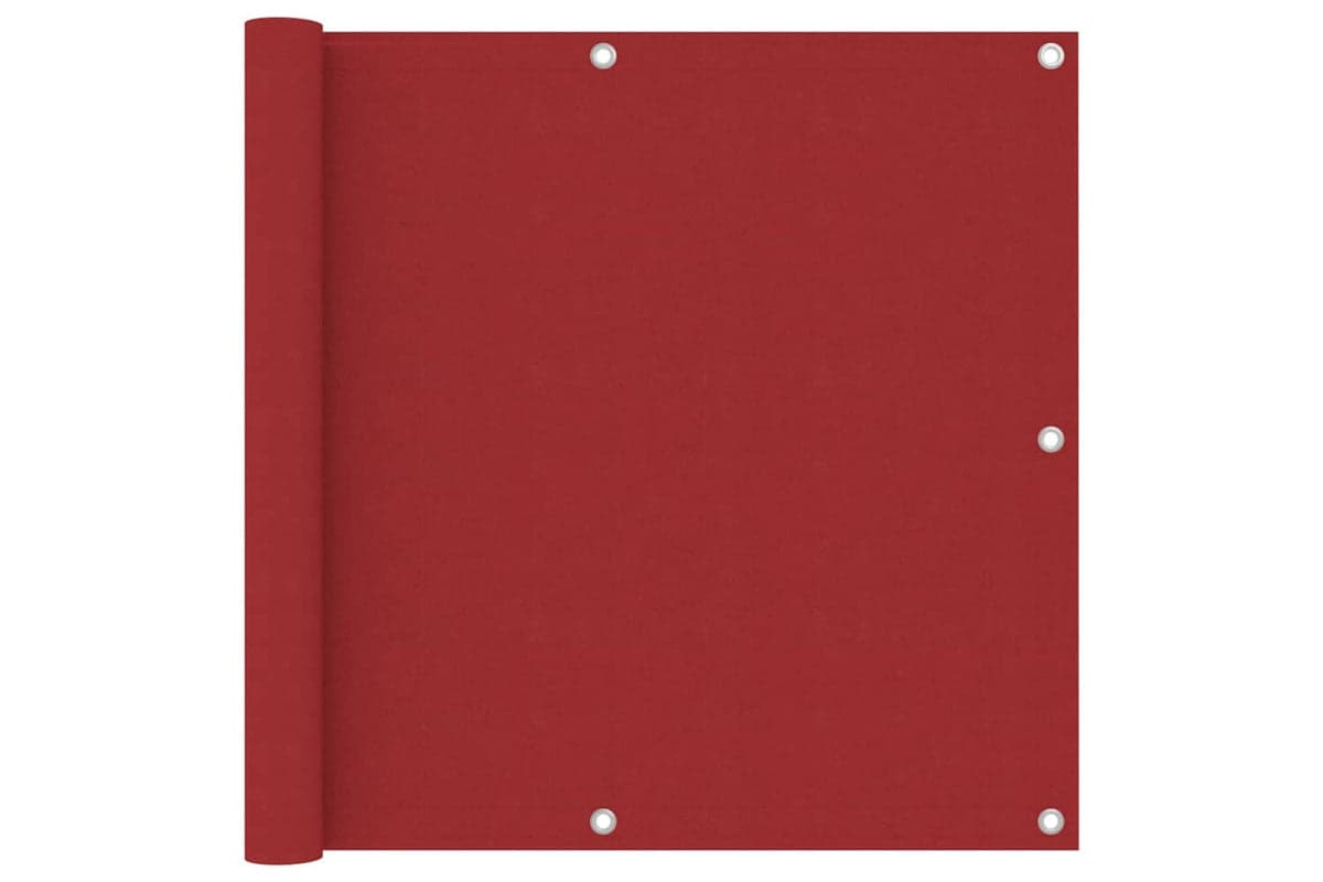 vidaXL 135037 Balcony Screen Red 90x400cm Oxford Fabric