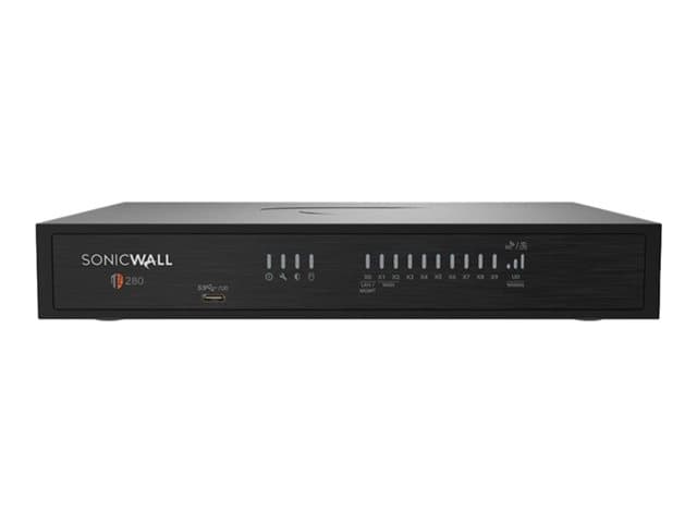 SONICWALL - (3 & Free Offer) SONICWALL TZ280 SECURE UPGRADE PLUS - ADVANCED EDITION 3YR (INCLUDES 1YR CSE)-Hardware requires UK plug options below