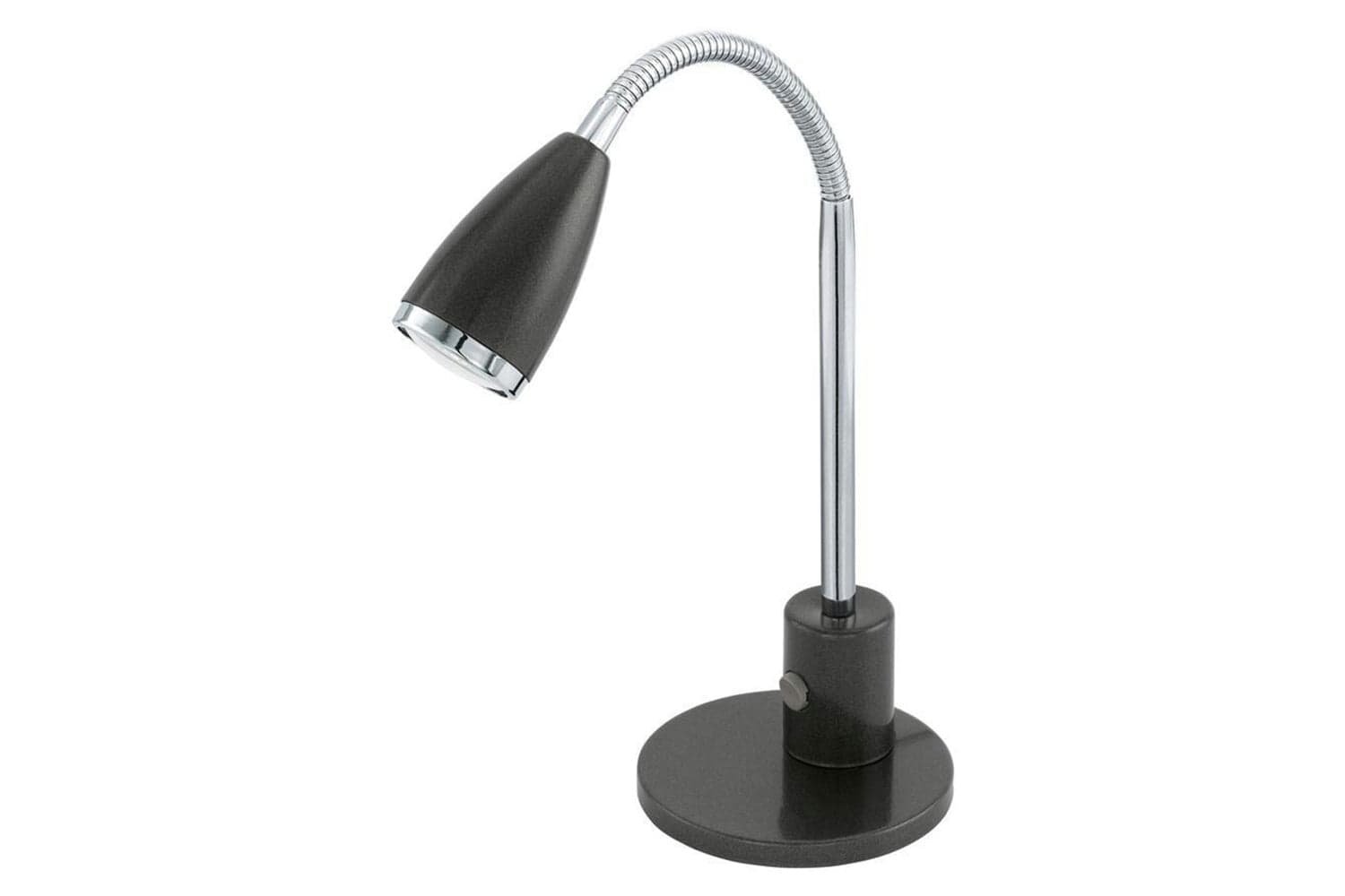 Eglo | Fox Adjustable Desk Lamp | Black/Chrome