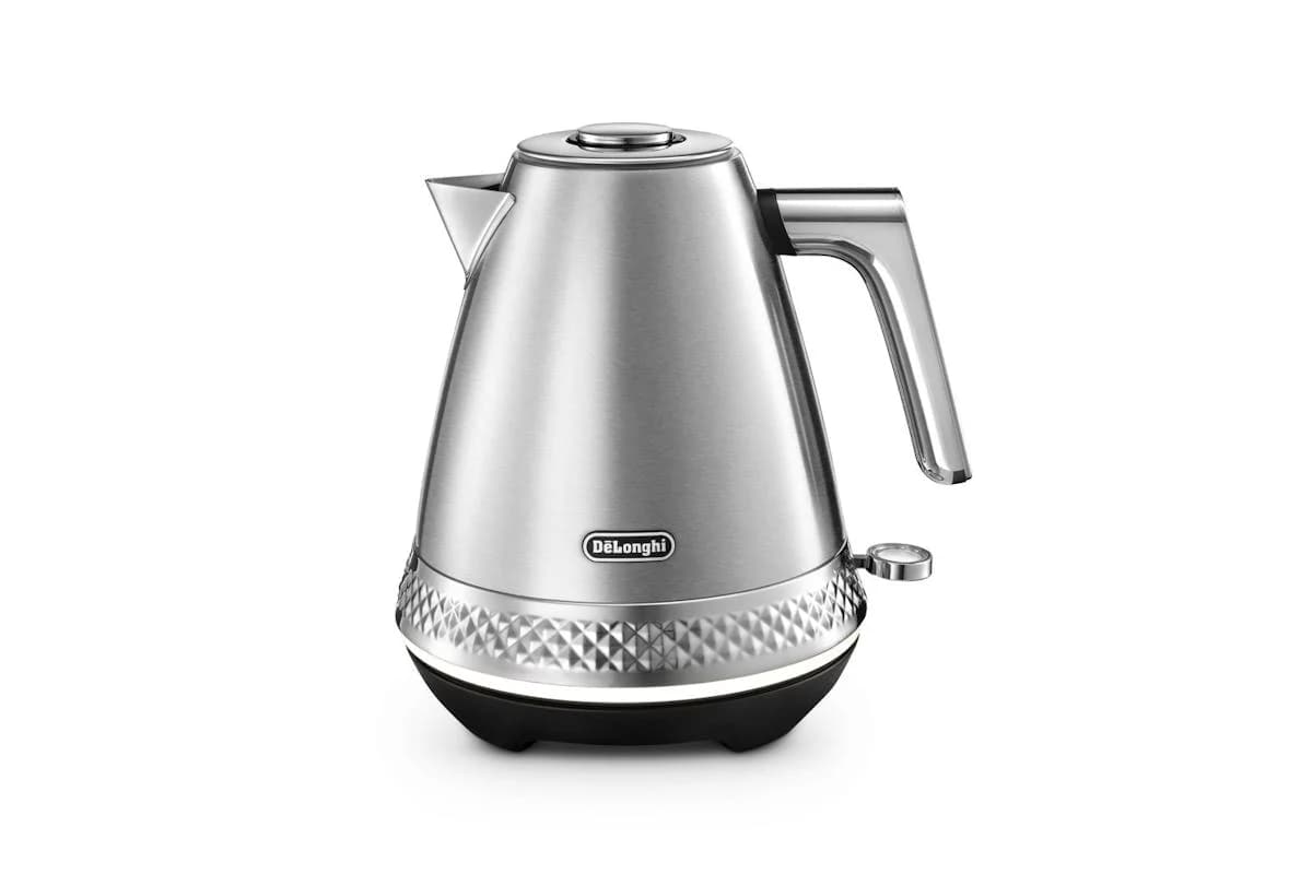 De'Longhi 1.7L Diadema Platium Kettle | KBV3001.M | Brushed Steel