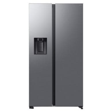 Refurbished Samsung Series 6 640 Litre Side-By-Side American Fridge Freezer - Silver