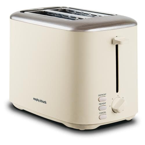 MORPHY            EQUIP 2 SLICE TOASTER - CREAM
