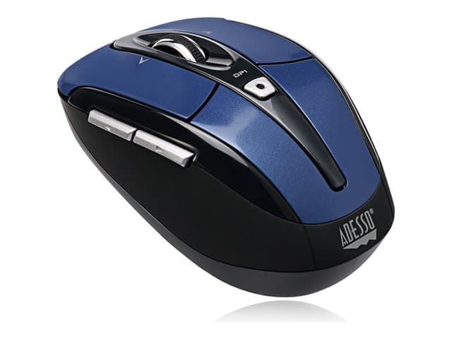 Adesso - iMouse S60 - mouse - 2.4 GHz - blue