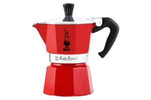 Bialetti | Moka Express Authentic Italian Moka Pot | 3 Cup | Red