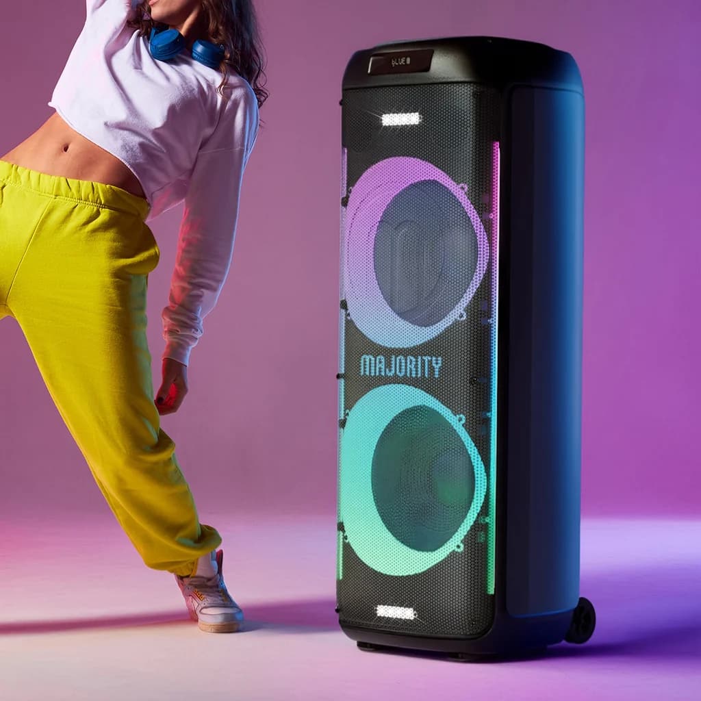 Majority P5 Portable Bluetooth Party Speaker - Black | 1000003093