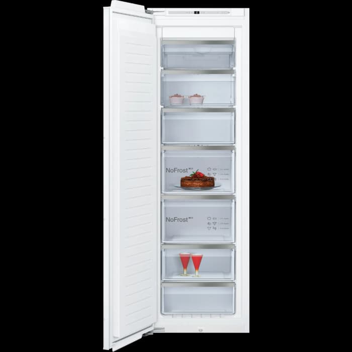 Neff N90 GI7815NE0, 177 x 55cm, Frost Free Fridge Freezer