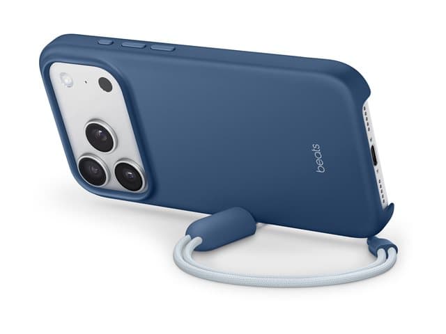 APPLE - Beats - Protective cover for mobile phone - with kickstand and camera control - MagSafe compatibility - polycarbonate - bedrock blue - for iPhone 17 Pro