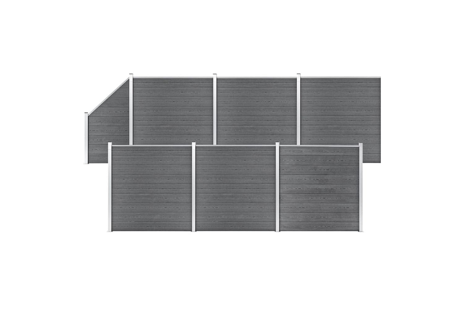 Vidaxl Garden Fence Wpc