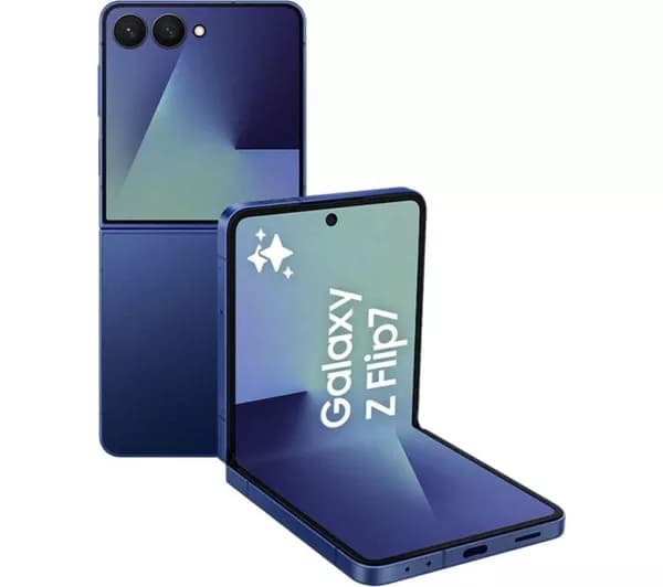 SAMSUNG Galaxy Z Flip7 - 256 GB, Blue Shadow