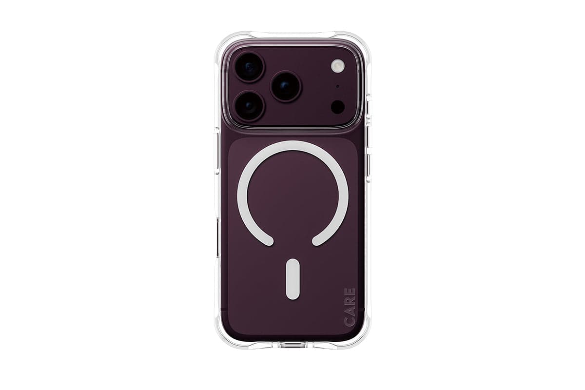 PanzerGlass Care iPhone 18 Pro/17 Pro Magsafe Samba Case | Transparent/ White