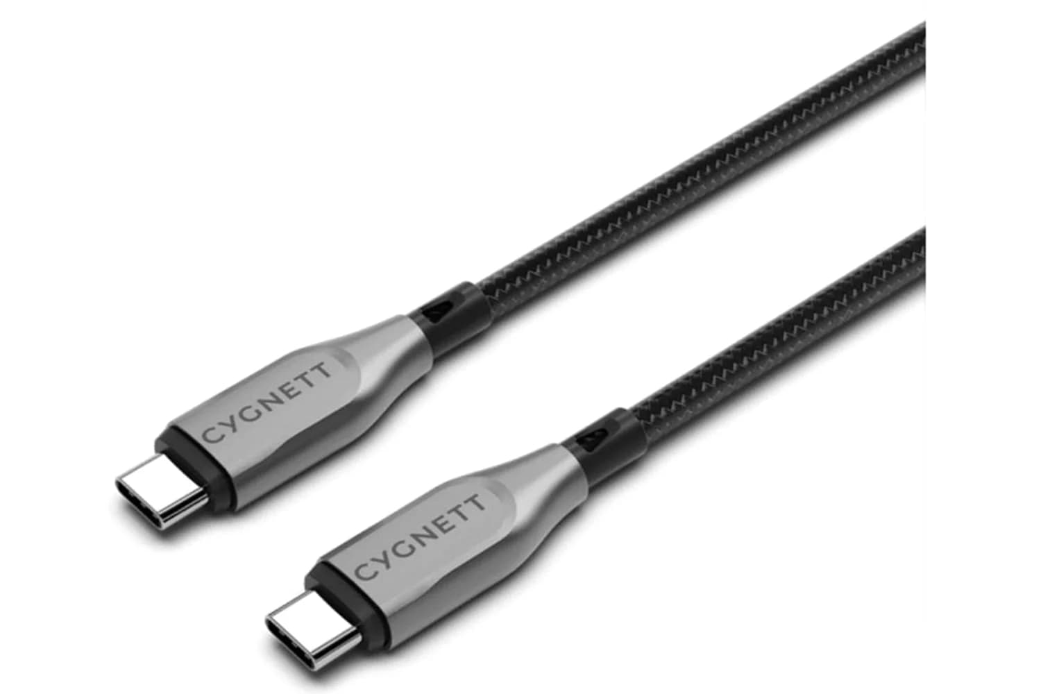 Cygnett Armoured USB-C to USB-C Cable | 2m | Black