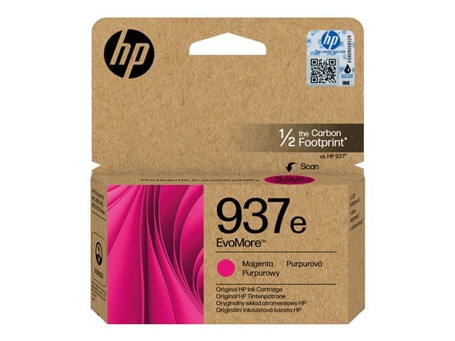 HP - 937e EvoMore - Magenta - original - ink cartridge - for Officejet Pro 9110b, 9120e, 9720E, 9730e