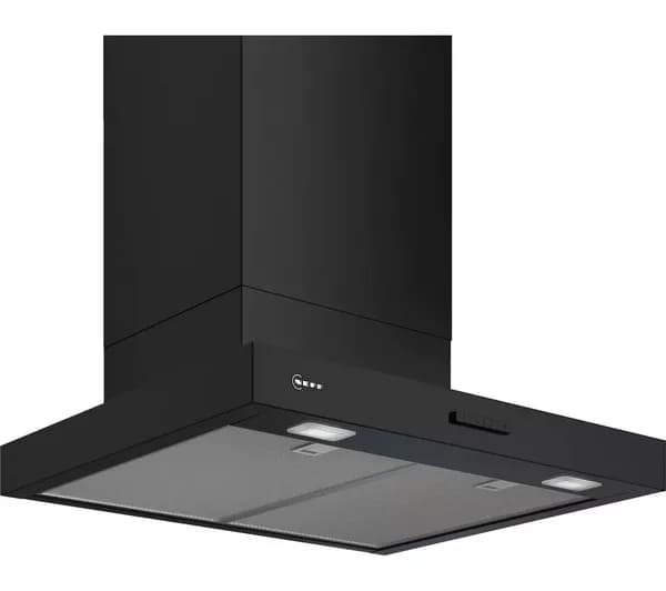 NEFF N50 D65BCC2S0B Chimney Cooker Hood - Matte Black