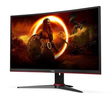 AOC 24” GAMING VA CURVED 165HZ FHD 250 CD/M² 2xHDMI 2xDP VGA | C24G2AE/BK