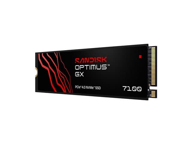 SANDISK - Optimus GX 7100 - SSD - 2 TB - internal - M.2 2280 - PCIe 4.0 x4 (NVMe)