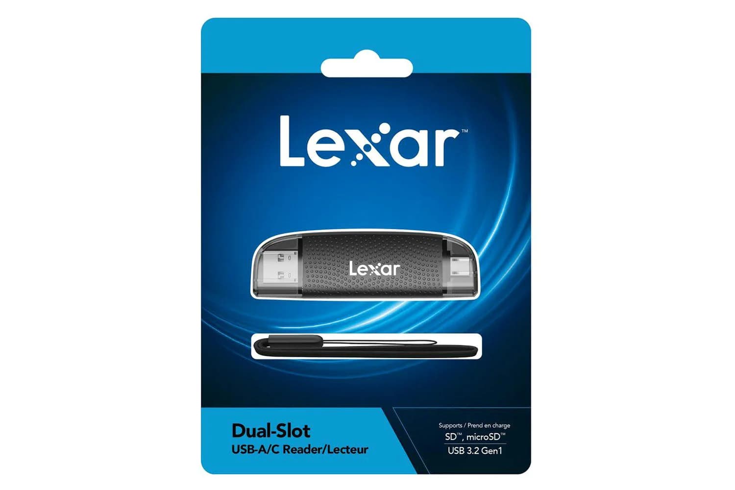 Lexar Dual Slot USB-AC USB 3.1 USB Memory Card Reader