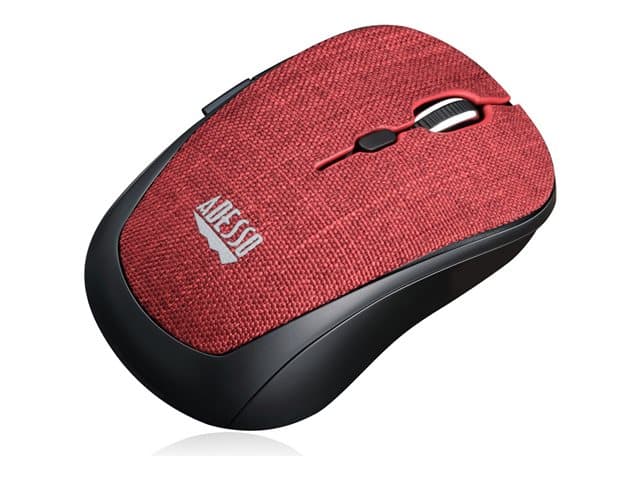 Adesso - iMouse S80 - mouse - 2.4 GHz - red