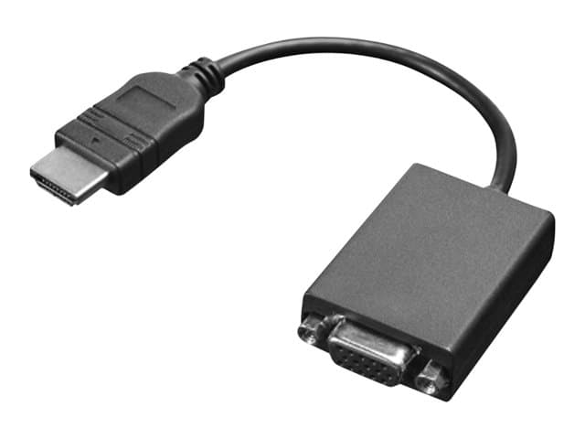 LENOVO - Adapter - HDMI male to HD-15 (VGA) female - 20 cm - for ThinkPad T16 Gen 4 21QN