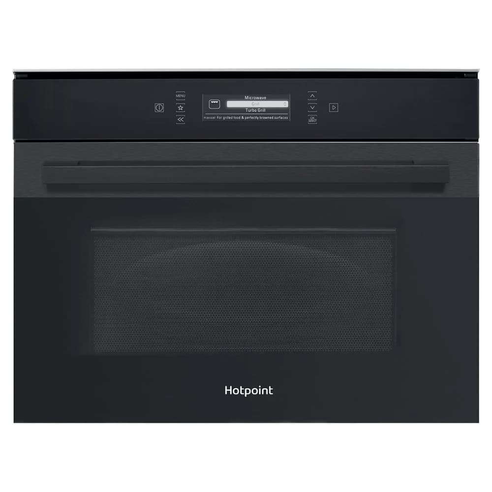Hotpoint 40L Built-in Combi Microwave - Black Steel | MP 996 BM H