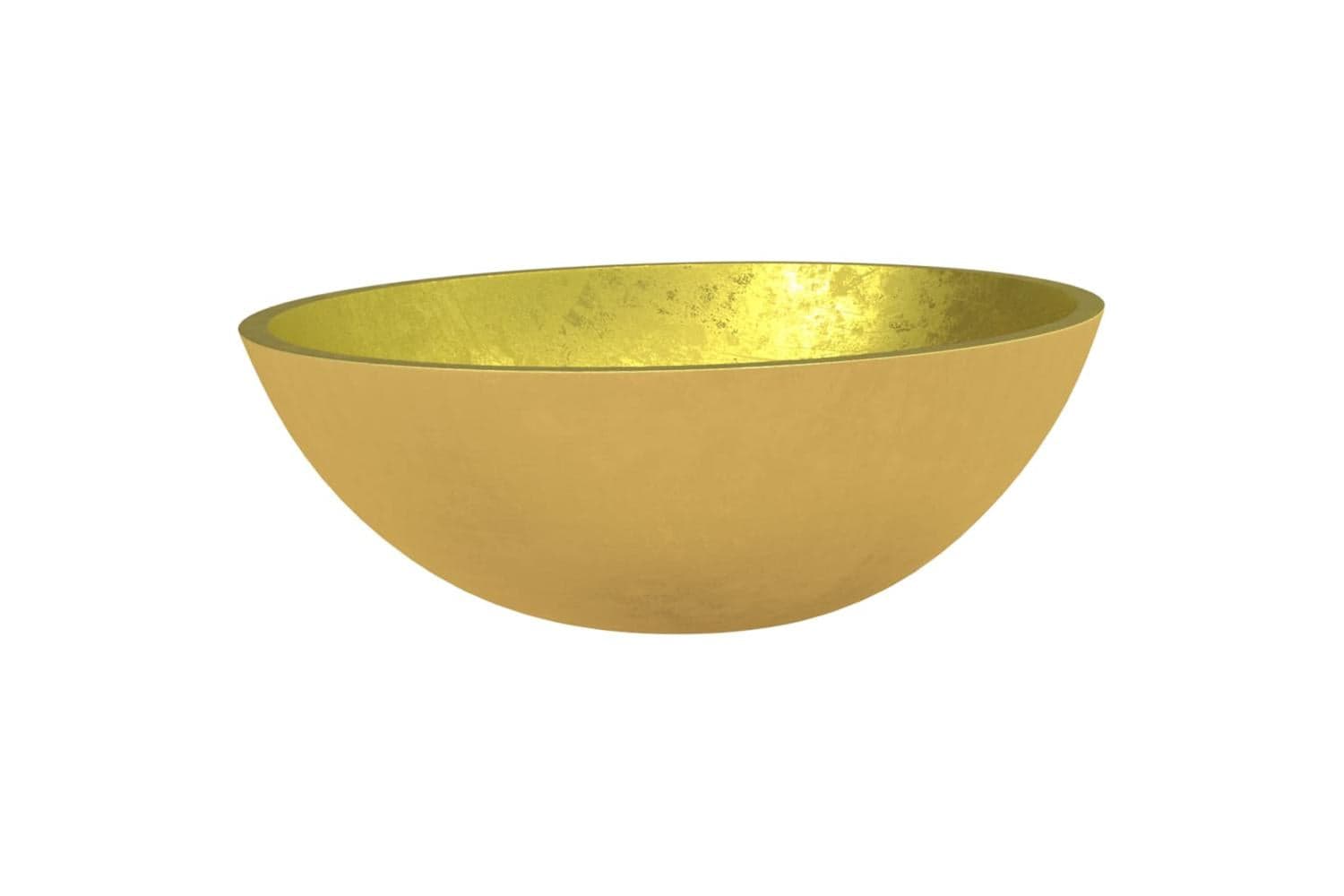 vidaXL Basin Glass 50x37x14cm