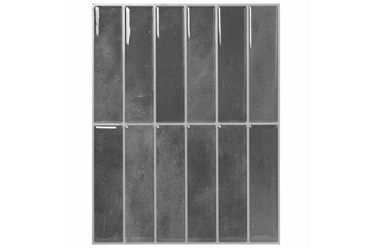 Vidaxl Rectangular Tile 10 Pcs Grey 29 X 23 X 008 Cm