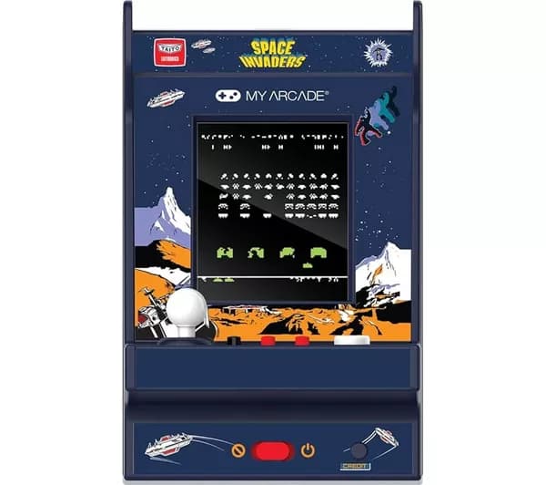 MY ARCADE Space Invaders Micro Player Pro Portable Video Game System
