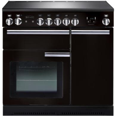 Rangemaster Professional Plus 90cm Electric Induction Range Cooker - Black