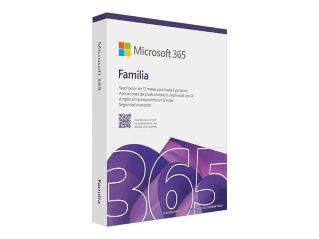 MICROSOFT - 365 Family - Subscription licence (1 year) - up to 6 users, up to 5 devices - ESD - Win, Mac - All Languages