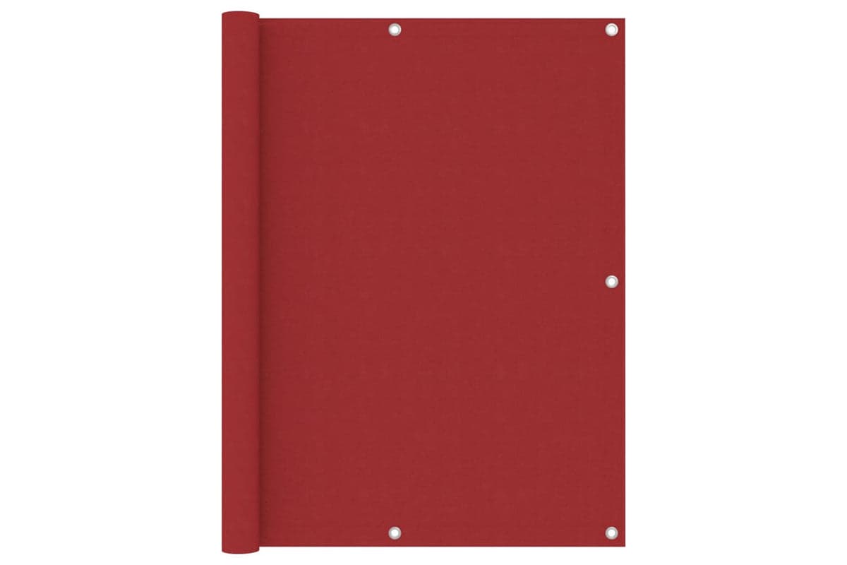vidaXL 135041 Balcony Screen Red 120x400cm Oxford Fabric