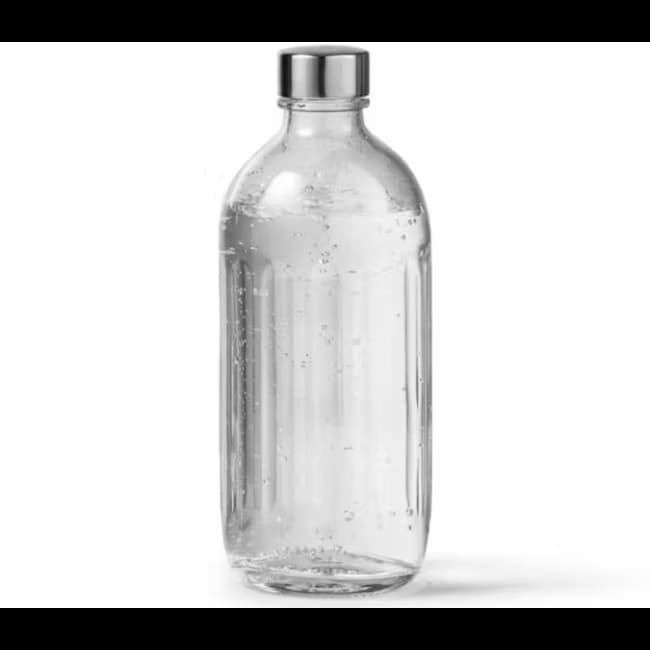 Aarke Glass Bottle for Carbonator Pro | Stainless Steel Cap | A1074