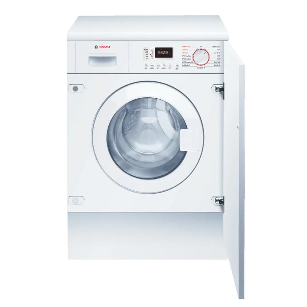 Bosch Series 4 7KG/4KG 1400RPM Built-In Washer Dryer - White | WKD28352GB
