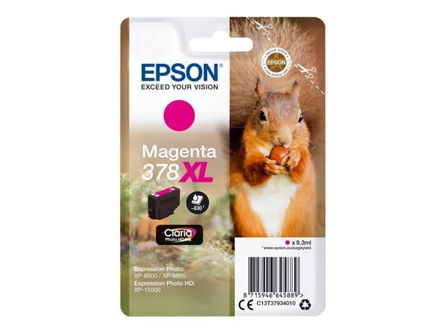 EPSON - 378XL - XL - magenta - original - ink cartridge