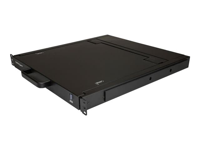 STARTECH.COM - StarTech Rackmount KVM Console, Single Port VGA KVM with 17" LCD Monitor for Server Rack, Fully Featured Universal 1U LCD KVM Drawer with Cables & Hardware, USB Support, 50,000 MTBF - LCD KVM Concole Drawer (RKCONS1701) - KVM console with KVM switch - 1 p