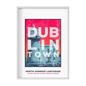 Dublin Town Howth Framed Print